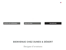Tablet Screenshot of dunesdeserts.com